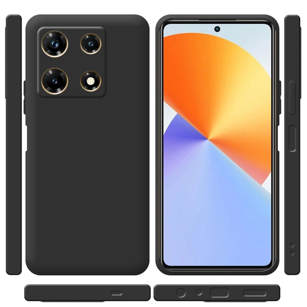 Чехол силиконовый Infinix Note 30 Pro 4G Черный (49034) - Фото 2 Чехол силиконовый Infinix Note 30 Pro 4G Черный (49034) - изображение 2