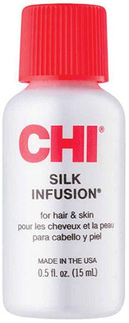 Kompleks rewitalizujący do włosów z jedwabiem CHI Silk Infusion 15 ml (633911631904) - obraz 1