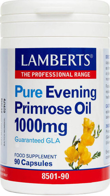 Suplement diety Lamberts Olej z Wiesiołka 1000 mg 90 kapsułek (5055148400507) - obraz 1