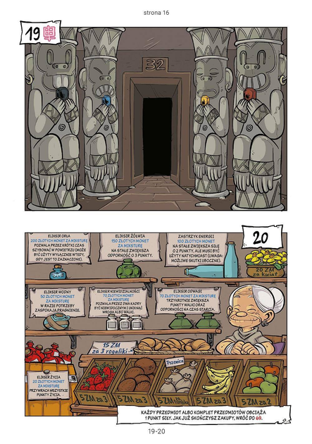 Komiks paragrafowy Rycerze 3: Ukryte miasto. Novy, Shuky, Waltch (26006) - obraz 2