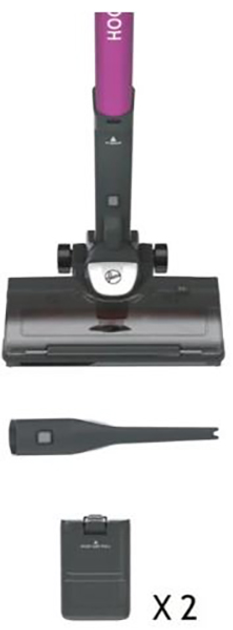 Odkurzacz akumulatorowy Hoover HF522STHE011 - obraz 5