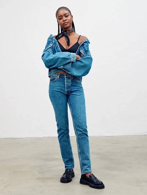 Джинси Boyfriend жіночі Big Star AUTHENTIC GIRL-400 W27 L30 Сині (5900714617318) - зображення 6