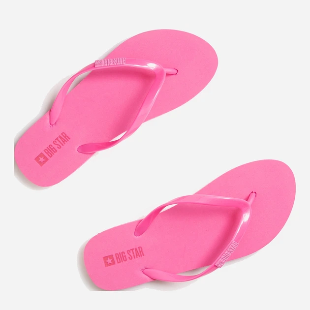 Klapki japonki damskie Big Star JJ274A524-601 40 Różowe (5900714516178) - obraz 5