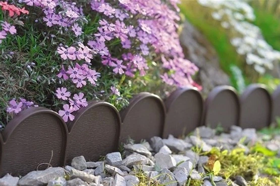 Бордюр садовый Prosperplast Garden Line 10 м Коричневый (5905197340401) - изображение 6