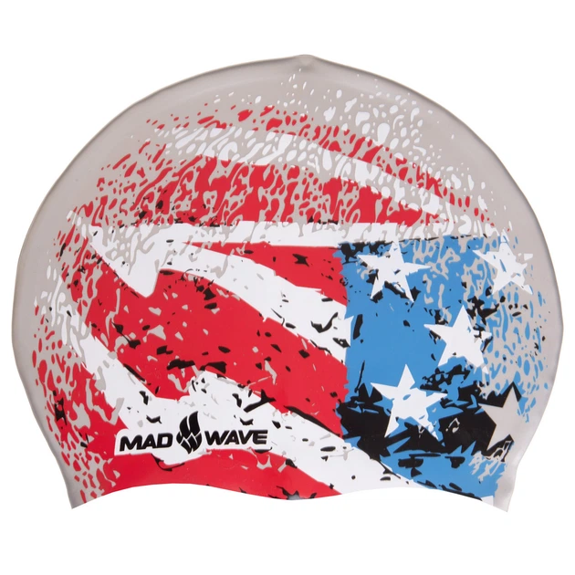 Шапочка для плавания силиконовая для взрослых Mad Swim USA 055303001 - Фото 6 Шапочка для плавания силиконовая для взрослых Mad Swim USA 055303001 - изображение 6