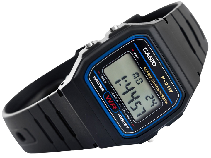 Наручные часы CASIO F-91W-1YER – купить онлайн на ROZETKA