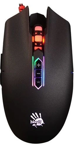 Мышь A4Tech Bloody Q80 Neon XGlide USB Black (4711421931199