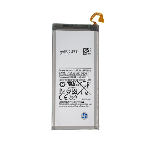 Акумулятор для Samsung Galaxy A6 2018 SM-A600/J6 2018 SM-J600/J8 2018 SM-J800 EB-B800ABE 3000mAh Original - Фото 1 Акумулятор для Samsung Galaxy A6 2018 SM-A600/J6 2018 SM-J600/J8 2018 SM-J800 EB-B800ABE 3000mAh Original - изображение 1