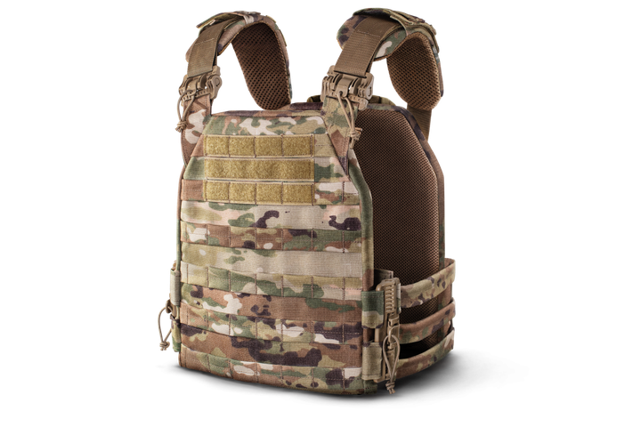 Плитоноска / тактичний жилет Plate Carrier U-WIN Light зі швидким скиданням 250х300 Cordura 1000 Мультикам - зображення 1