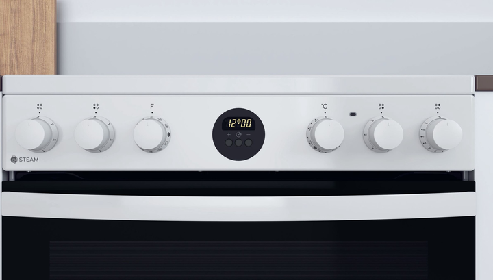 Kuchenka elektryczna Indesit IS67V8CHW/E (8050147640005) - obraz 3