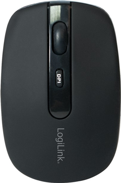Mysz LogiLink ID0078A Bluetooth Czarny (4052792041804) - obraz 1