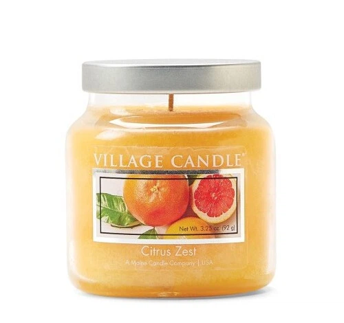 Свеча Village Candle "Цитрусовая цедра" 92 г (AM4030117) - изображение 2