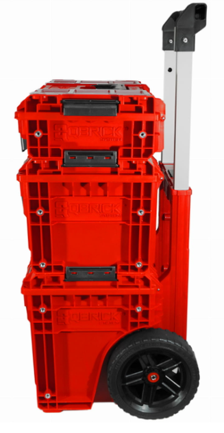 Комплект ящиков для инструмента Qbrick System PRIME SET 2 RED Ultra HD (5901238257981) - изображение 2