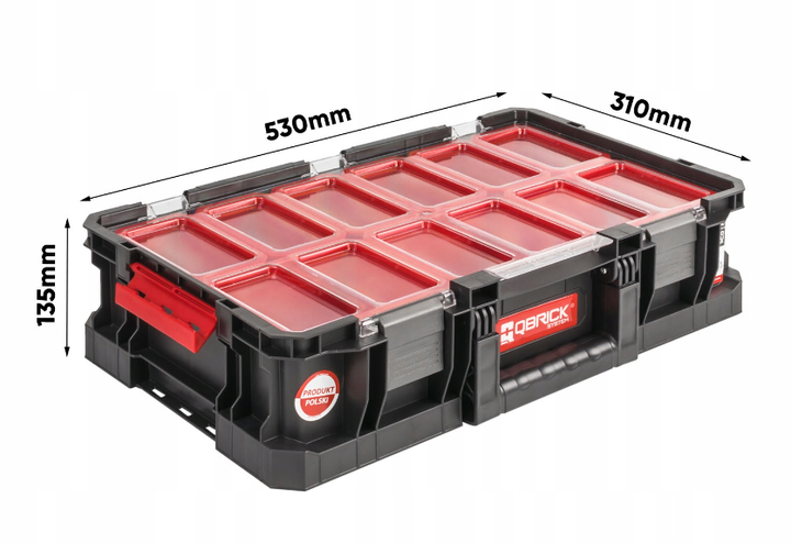 Комплект ящиків для інструментів Qbrick System TWO Set (5901238248125) - зображення 7
