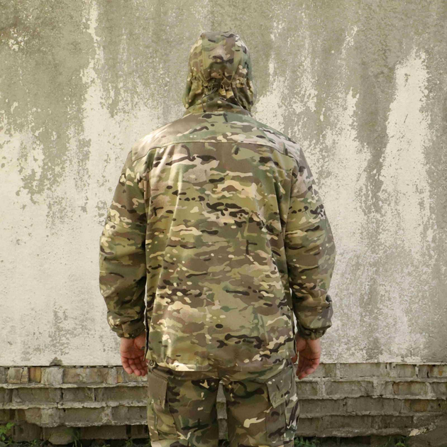 Анорак Мультикам. Тактична куртка на флісі камуфляжна розмір 48 RAPTOR TAC (918) - зображення 2