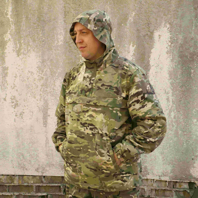 Анорак Мультикам. Тактична куртка на флісі камуфляжна розмір 62 RAPTOR TAC (918) - зображення 1