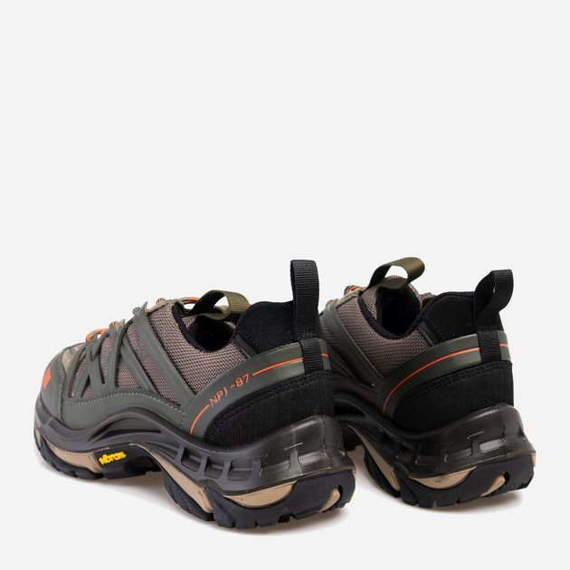 Buty trekkingowe męskie Napapijri Man Suede/Nylon Trail Running NA4DYZCO-GF2 43 Khaki (193395454067) - obraz 4