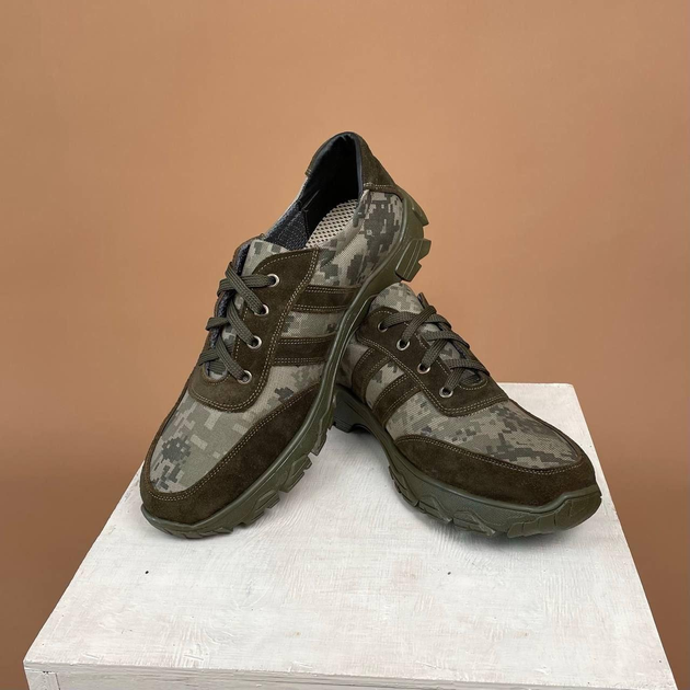 Тактические кроссовки Побратим - 1, Оливковый, 45 размер - изображение 1