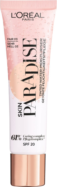 Podkład L'Oreal Paris Skin Paradise SPF20 Tinted Water-Cream 03 Fair 30 ml (3600523880164) - obraz 1