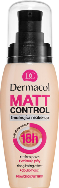 Тональний крем Dermacol Matt Control Make-up N. 02 30 мл (85952072) - зображення 1