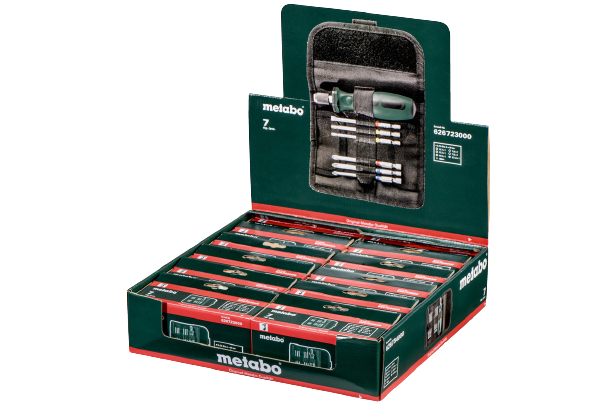 Набор бит Metabo с держателем 7 шт (626723000) - Фото 2 Набор бит Metabo с держателем 7 шт (626723000) - изображение 2