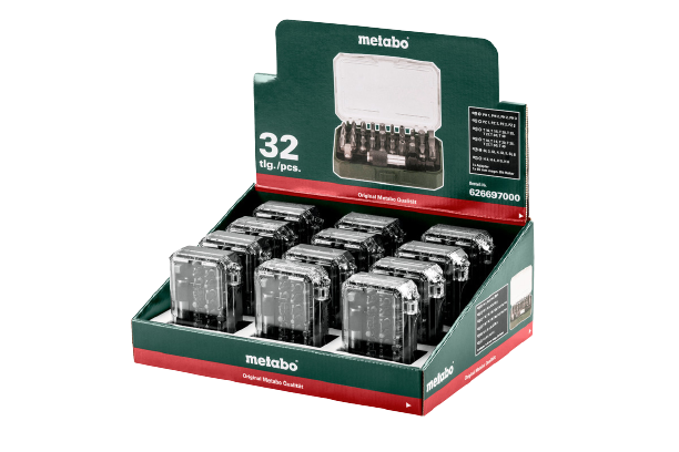Набор бит Metabo 32 шт LC (626697000) - Фото 3 Набор бит Metabo 32 шт LC (626697000) - изображение 3