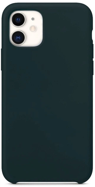 Чохол Elite Silicone Case для Apple iPhone 11 Forest Green - Фото 1 Чохол Elite Silicone Case для Apple iPhone 11 Forest Green - зображення 1