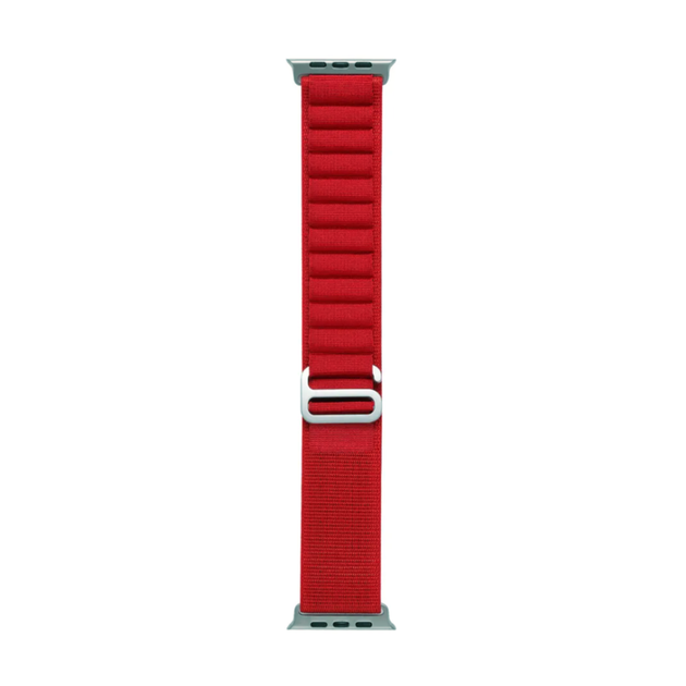 Нейлоновий ремінець Fruct Alpine Loop for Apple Watch 42/44/45/46/49 mm Red - зображення 3