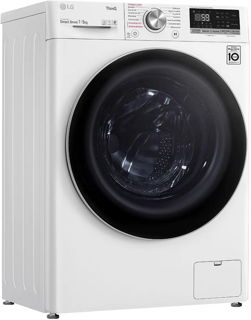 Pralko-suszarka wąska LG Vivace V500 ThinQ F2DV5S7S1E - obraz 3