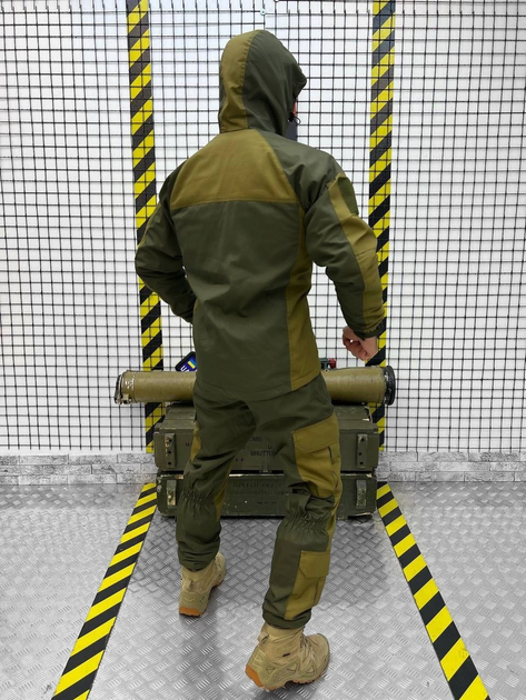 Тактичний теплий військовий комплект Гірка ( Куртка + Штани ), Камуфляж: Олива, Розмір: XXL - зображення 2