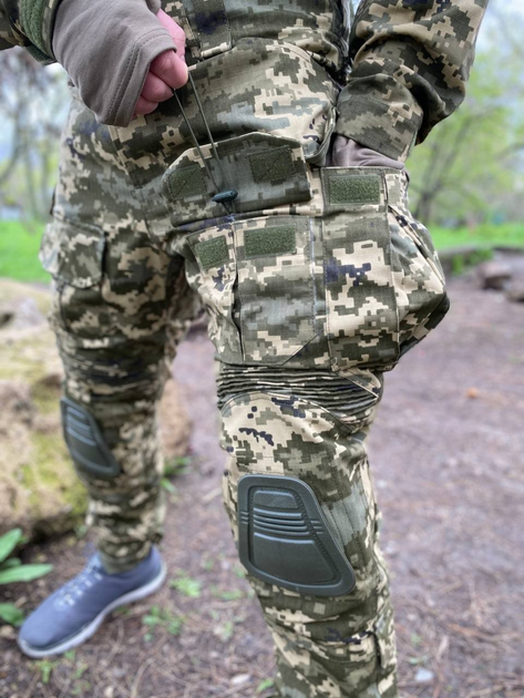 Військова тактична форма Піксель з наколінниками, тактичний та військовий одяг, військова форма Pixel виробництва Україна 56 - зображення 2