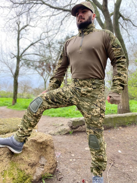 Військова тактична форма Піксель з наколінниками, тактичний та військовий одяг, військова форма Pixel виробництва Україна 54 - зображення 1