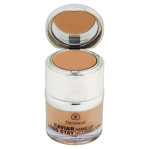 Korektor Dermacol Caviar Long Stay Make-Up & Corrector 04 Tan 30 ml (85950887) - obraz 2