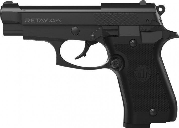 Стартовый шумовой пистолет RETAY 84 (Beretta M84) +20 шт холостых патронов (9 мм) - изображение 2