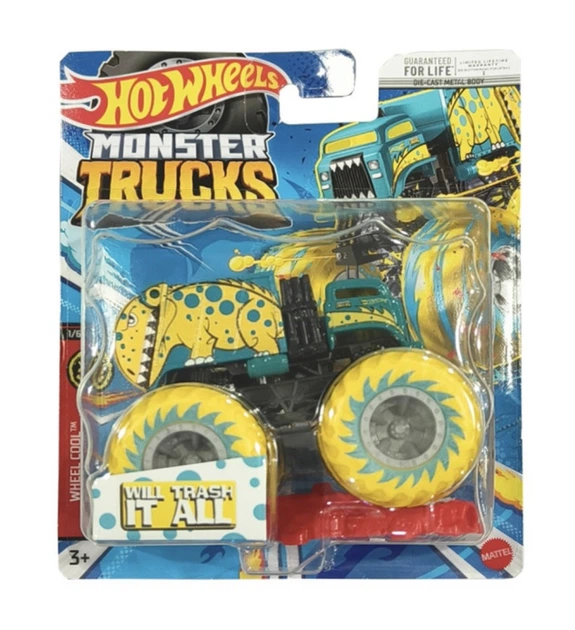 Машинка-внедорожник Hot Wheels Monster Trucks Will Trash It All