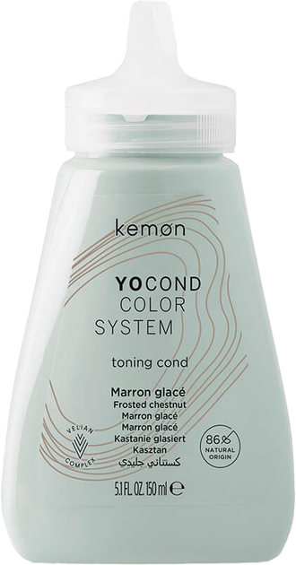 Toner do włosów Kemon Yo Cond Color System Toning Cond Frosted Chestnut 150 ml (8020936043317) - obraz 1