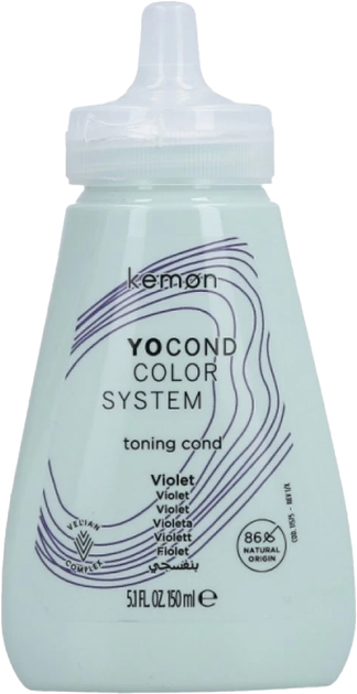 Toner do włosów Kemon Yo Cond Color System Toning Cond Violet 150 ml (8020936043270) - obraz 1
