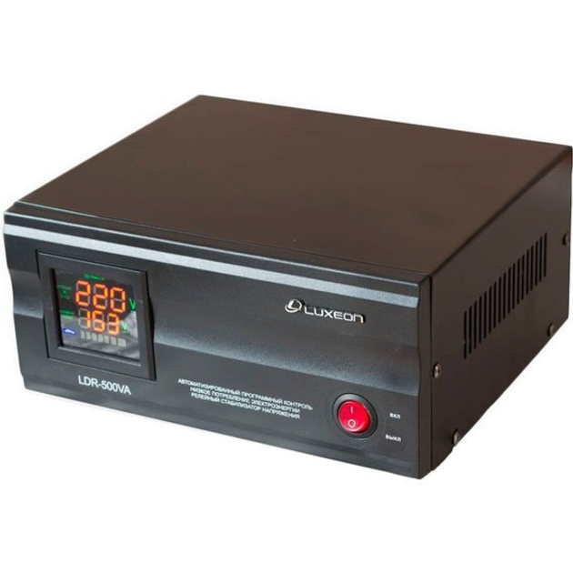 Стабилизатор напряжения LUXEON LDR-500VA (релейный) – фото, отзывы ...