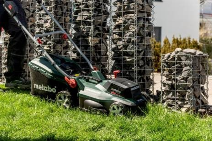 Аккумуляторная газонокосилка Metabo RM 36-18 LTX BL 36, 2 акб 5.2 Ah (601716650) - изображение 8