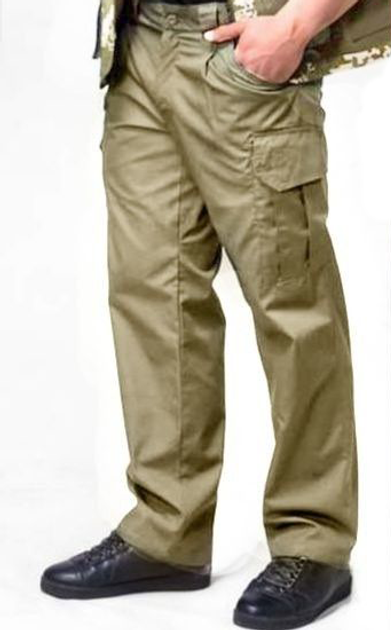 Тактичні штани Проспероус ВП Rip-stop 65%/35% 60/62,5/6 Світла олива - изображение 1