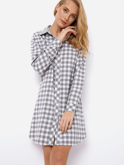 Koszula nocna Aruelle Stacy nightdress L Szara (5905616144030) - obraz 4
