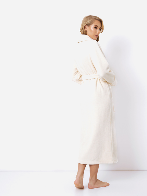 Халат жіночий Aruelle Teodora bathrobe S Білий (5905616140056) - зображення 2