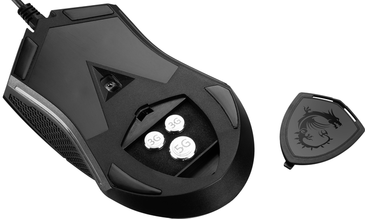 Mysz MSI Clutch GM08 Gaming Mouse USB Czarna (S12-0401800-CLA) - obraz 10