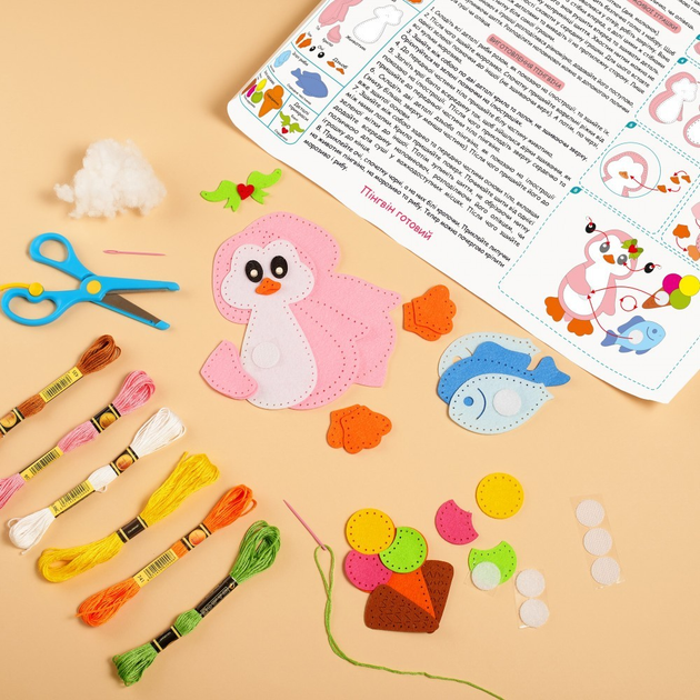 Набор Аппликация цветной фольгой Foil ART FAR-01 Danko Toys Котёнок Вид 9 –  фото, отзывы, характеристики в интернет-магаз