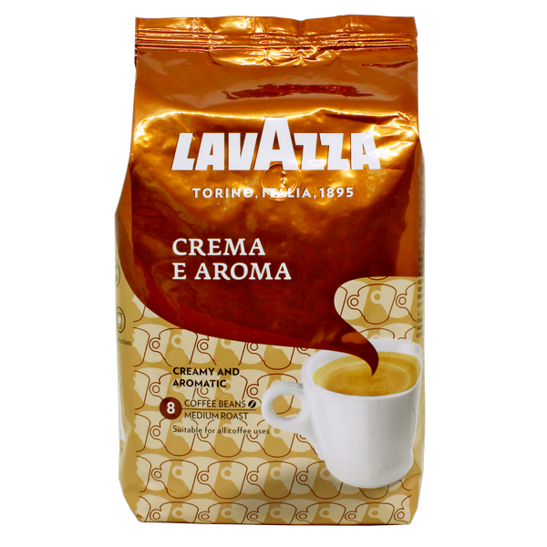 Кава зернова арабіка/робуста Lavazza Crema e Aroma 1 кг - Фото 1 Кава зернова арабіка/робуста Lavazza Crema e Aroma 1 кг - зображення 1