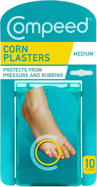 Пластир Compeed Corn Medium Plasters 10 шт (3574660259162) - зображення 1