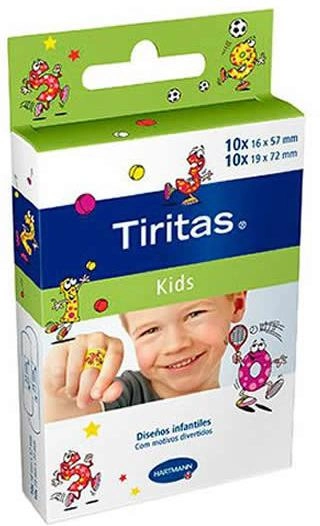 Пластырь Hartmann Tiritas Kids Brand Aids 20 шт (4052199225159) - изображение 1