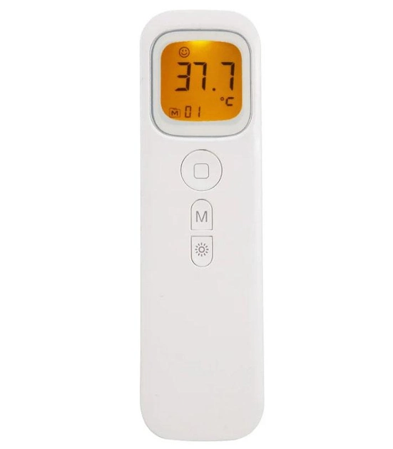 Безконтактний інфрачервоний медичний термометр Shun Da WT001 градусник для вимірювання температури тіла у дітей дорослих та навколишніх предметів (1239 D) - зображення 2