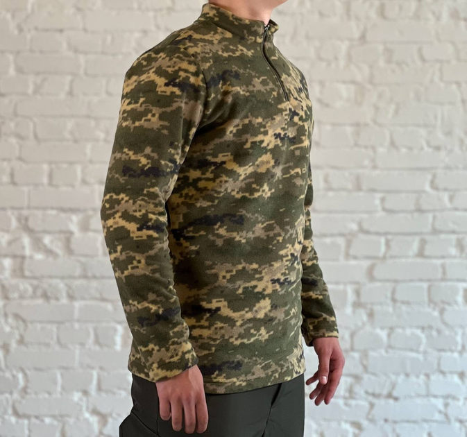 Флісовий армійський пуловер на флісі Піксель M - зображення 2