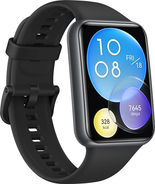 Smartwatch Huawei Watch Fit 2 Active Midnight Black (6941487254392) - obraz 2